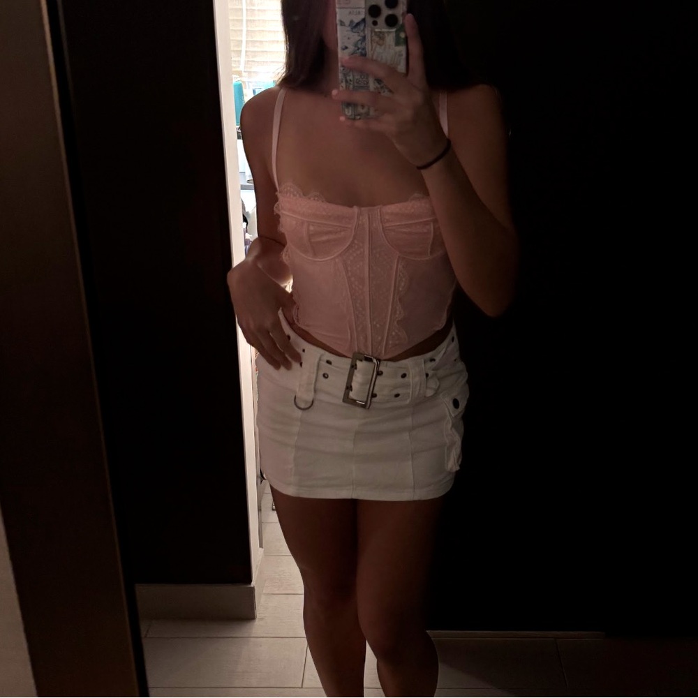 PACSUN PINK CORSET